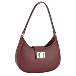 ΤΣΑΝΤΑ ΜΙΣΟΦΕΓΓΑΡΟ ΔΕΡΜΑΤΙΝΗ ΣΕ ΜΠΟΡΝΤΟ