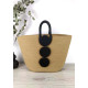 BEIGE CARPET HANDBAG