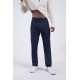 MEN'S OVERSIZED FABRIC OVERSIZED PANTS SCORE 00379-BLUE