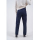 MEN'S OVERSIZED FABRIC OVERSIZED PANTS SCORE 00379-BLUE