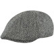 TWEED FLAT CAP -GREY