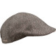 Tweed Flat Cap - Καφέ