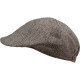 Tweed Flat Cap - Καφέ