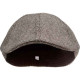 Tweed Flat Cap - Καφέ