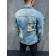 MEN'S DENIM JACKET OVERSIZE