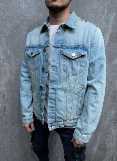 MEN'S DENIM JACKET OVERSIZE