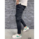 MEN'S CARGO STYLE JEANS WITH SIDE POCKETS