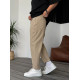 MEN'S DENIM BOYFRIEND PANTS BEIGE  DP-00399-ΜΠ