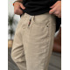 MEN'S DENIM BOYFRIEND PANTS BEIGE  DP-00399-ΜΠ