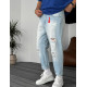 ΑΝΔΡΙΚΌ ΠΑΝΤΕΛΌΝΙ JEANS BOYFRIEND ΜΠΛΈ DP-00399-BLCS