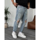 ΑΝΔΡΙΚΌ ΠΑΝΤΕΛΌΝΙ JEANS BOYFRIEND ΜΠΛΈ DP-00399-BLSM