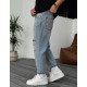 ΑΝΔΡΙΚΌ ΠΑΝΤΕΛΌΝΙ JEANS BOYFRIEND ΜΠΛΈ DP-00399-BLSM