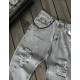 ΑΝΔΡΙΚΌ ΠΑΝΤΕΛΌΝΙ JEANS BOYFRIEND ΜΕ ΣΚΙΣΊΜΑΤΑ –LIGHT ΓΚΡΙ DP-00399-GL