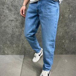 MEN'S JEANS BLUE BAGGY STYLE 2Y PREMIUM 08307-B2