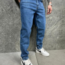 MEN'S JEANS BLUE BAGGY STYLE 2Y PREMIUM 08249-B