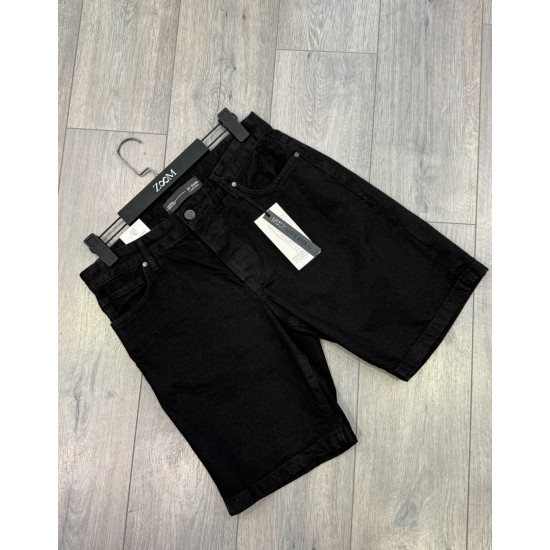 BERMUDA JEANS IN BLACK