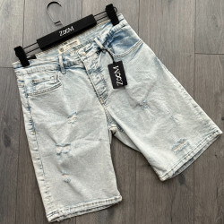 BERMUDA JEANS IN LIGHT BLUE