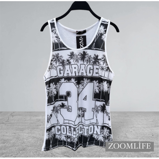 MEN'S SLEEVELESS T-SHIRT - GARAGE 34 COLLECTION