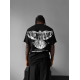 SHORT SLEEVE T-SHIRT IN BLACK WITH A PATTERN