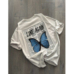 UNISEX T-SHIRT ΜΕ ΣΧΕΔΙΟ ΠΕΤΑΛΟΥΔΑ