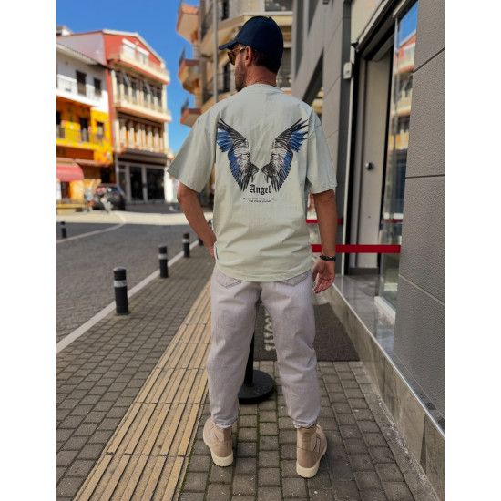 SHORT SLEEVE T-SHIRT WITH WINGS