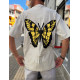 SHORT SLEEVE T-SHIRT WITH YELLOW BUTTERFLY