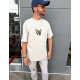 SHORT SLEEVE T-SHIRT WITH YELLOW BUTTERFLY