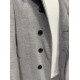 MEN'S COAT WITH BUTTONS IN GRAY COLOR