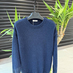 KNITTED BLOUSE IN BLUE