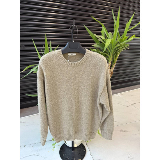 KNITTED BLOUSE IN BEIGE