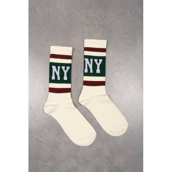 UNISEX PATTERNED SOCKS - NY -