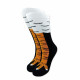UNISEX ΚΑΛΤΣΑ ΜΕ ΣΧΕΔΙΟ 'CHICKEN LEGS' ΣΕ ΜΑΥΡΟ