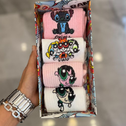 DESIGNED SOCKS IN A 3+1 PACKAGE