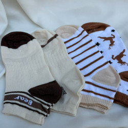 COTTON BAMBOO SOCKS WITH SCENT 3+1