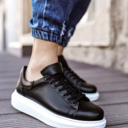 Ανδρικά Αθλητικά Παπούτσια Chekich CBT Estrella Μαύρο & Λευκό Κωδικός : CH257-WB