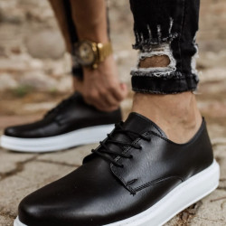 Ανδρικά Αθλητικά Παπούτσια CBT Pelle Classica Μαύρα CH003