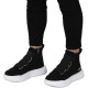 ΑΝΔΡΙΚΑ ΠΑΠΟΎΤΣΙΑ BOAT BLACK SNEAKERS