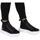 ΑΝΔΡΙΚΑ ΠΑΠΟΎΤΣΙΑ BOAT BLACK SNEAKERS