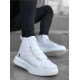 ΑΝΔΡΙΚΑ ΠΑΠΟΎΤΣΙΑ BOAT WHITE SNEAKERS