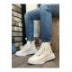 MEN'S SHOES WHITE  SPORTS BOOTS