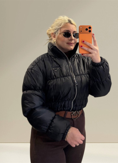 PUFFER ΚΟΝΤΟ ΜΠΟΥΦΑΝ ΣΕ ΜΑΥΡΟ