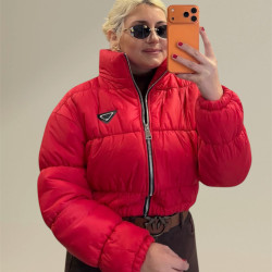 PUFFER ΚΟΝΤΟ ΜΠΟΥΦΑΝ ΣΕ ΚΟΚΚΙΝΟ