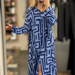 BLUE, SKIRT, DRESS,