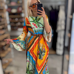 FLORAL SKIRT DRESS