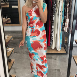 DRESS WITH ONE SHOULDER
