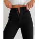 WOMEN'S MOM FIT JEANS - BLACK