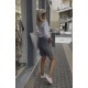 ΒΕΡΜΟΥΔΑ ΜΠΛΕ ΜΕ ΡΙΓΑ ΜΠΕΖ ΣΕ ΛΙΝΟ