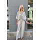 GREY LINEN JUMPSUIT