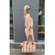 LINEN ONE-SIZE JUMPSUIT IN LIGHT PINK