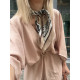 LINEN ONE-SIZE JUMPSUIT IN LIGHT PINK